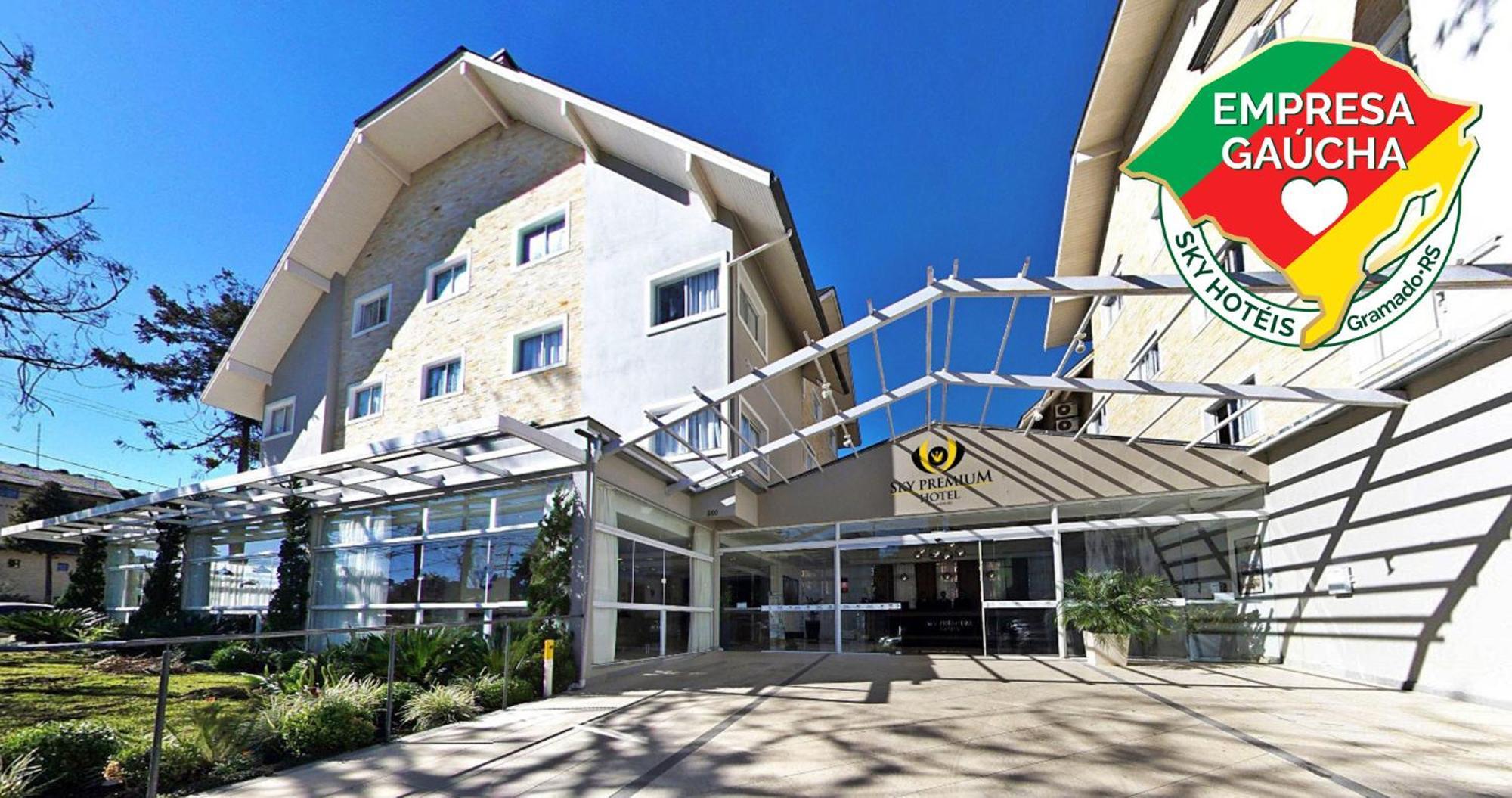 Sky Premium Hotel Gramado - Otima Localizacao エクステリア 写真
